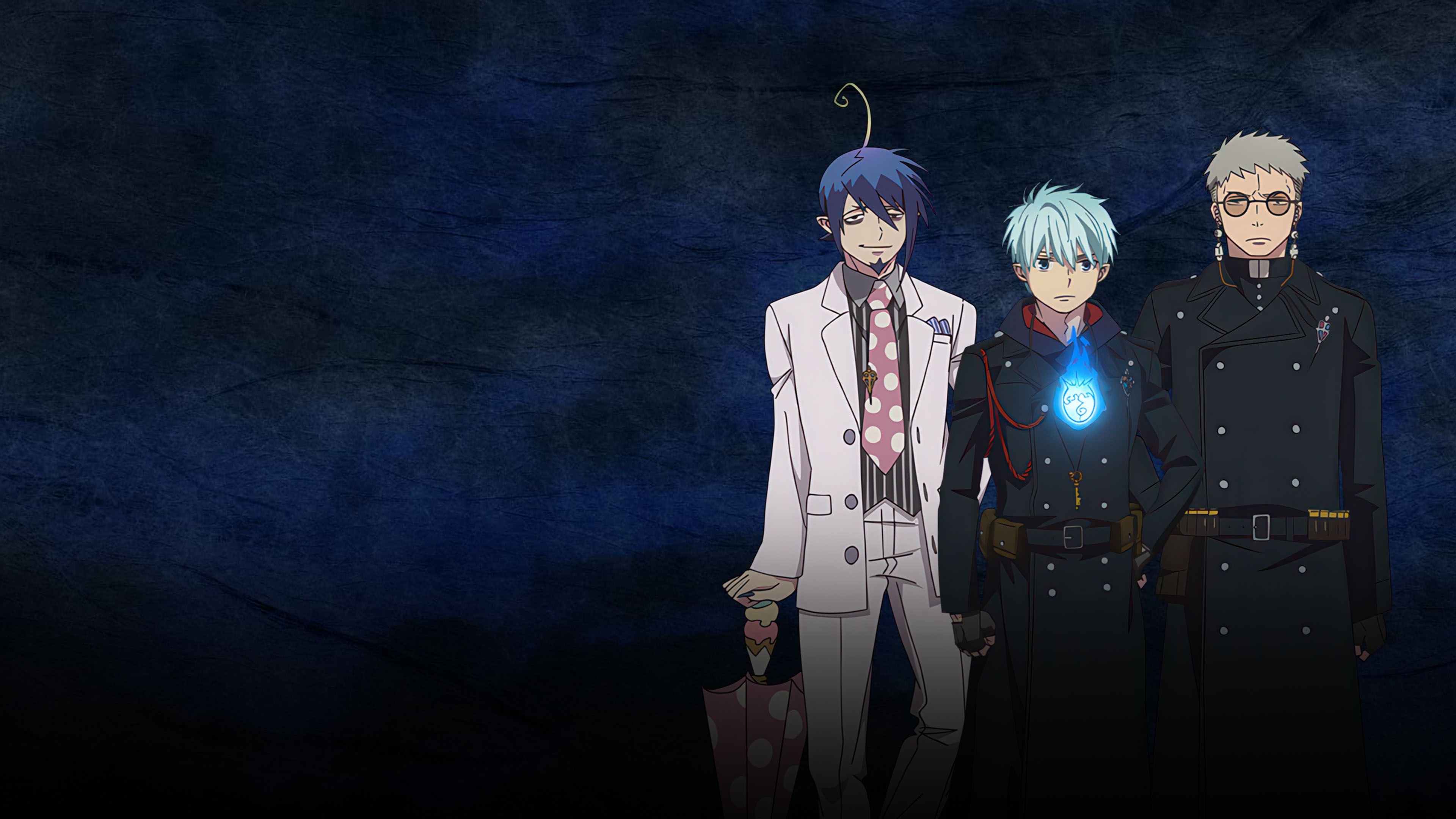3840x2160 Prime Video: Blue Exorcist -The Blue Night Saga-, Season Pt. 3 (Simuldub)