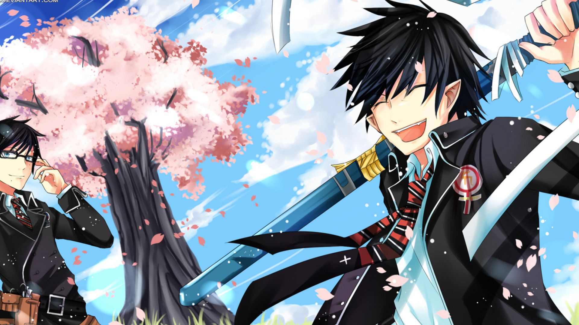 1920x1080 Blue Exorcist Wallpaper