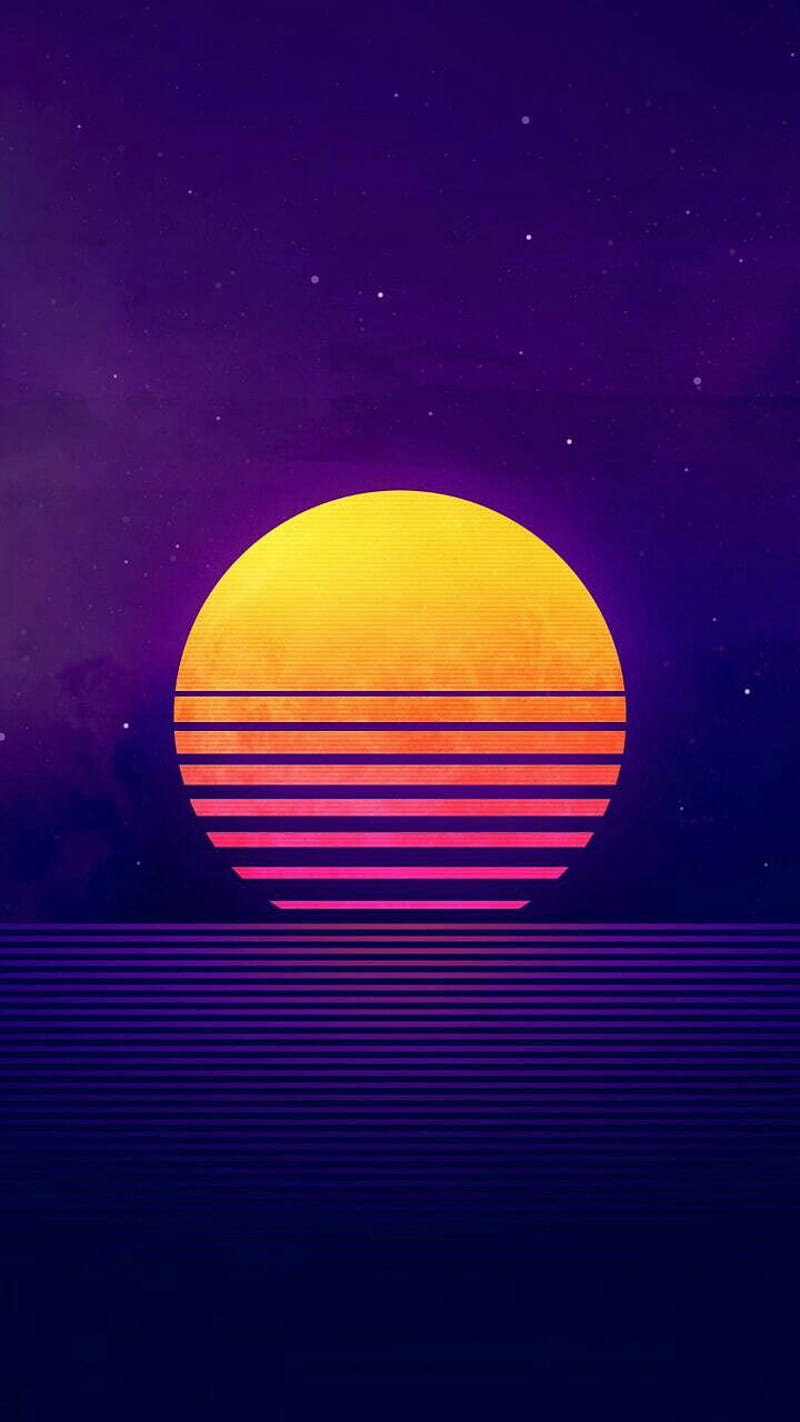 800x1422 Synthwave, abstract, apple, colors, one, plus, synth wave, HD phone wallpaper