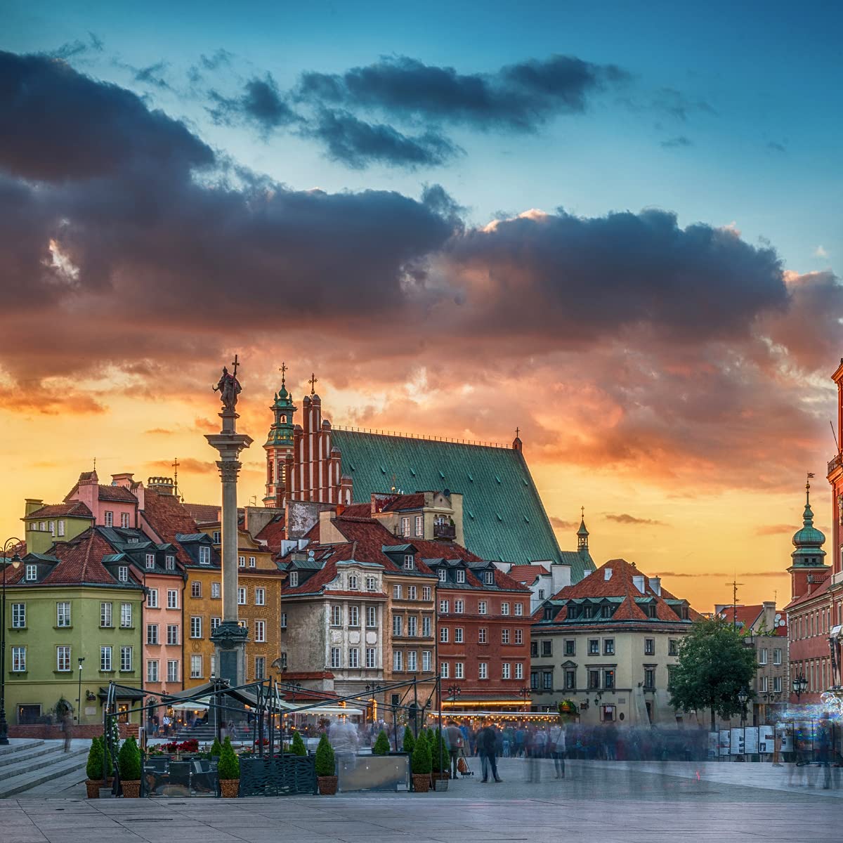 1200x1200 Muralo Non Woven Photo Wallpaper 368 X 280 Cm Warsaw City Poland Architecture Old Town Building Rental Houses Living Room Bedroom Wall Picture XXL 368 Cm X Height 280 Cm : Amazon.co.uk: DIY