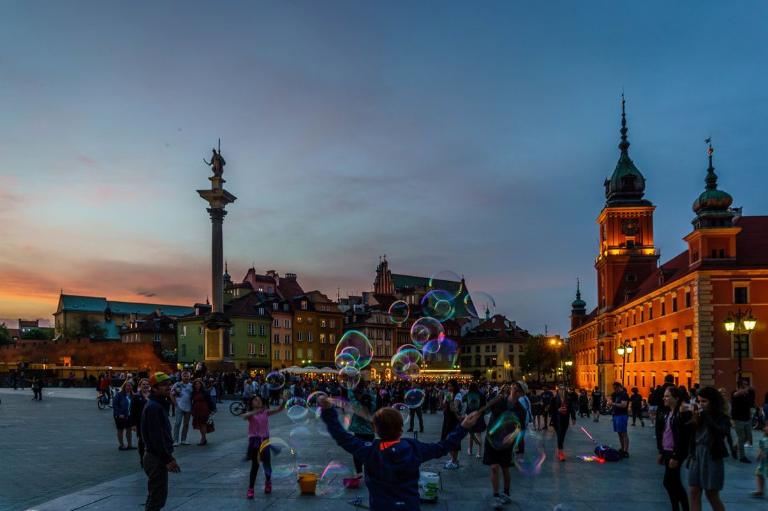 1100x733 Center of Warsaw in a few hours