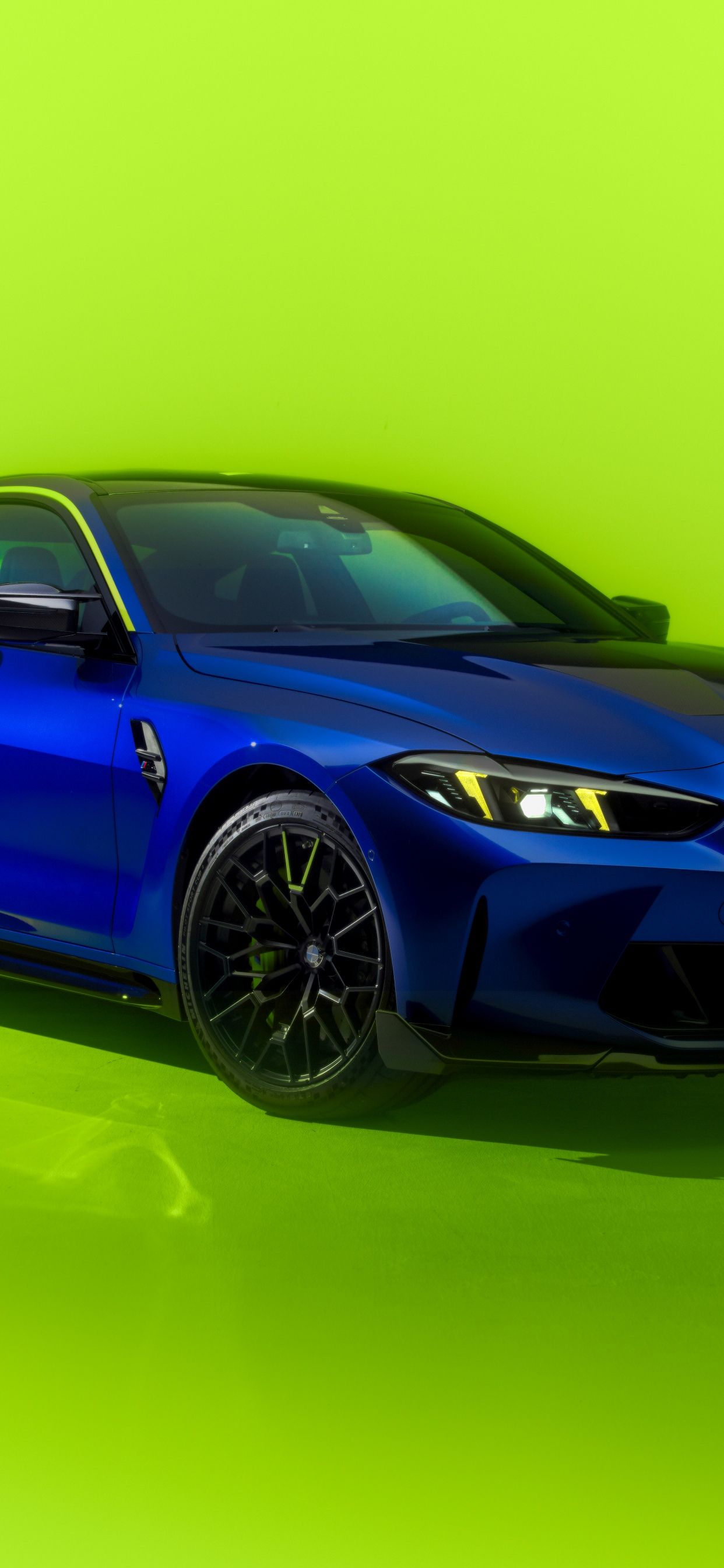 1242x2688 BMW M4 CS Edition VR46 Wallpaper 4K, 8K, 5K