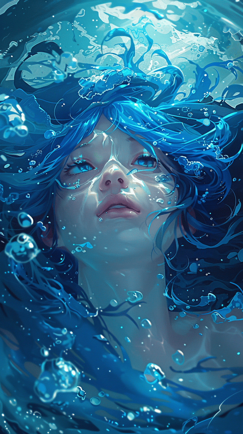 816x1456 Ethereal Anime Sky Wallpaper Bundle