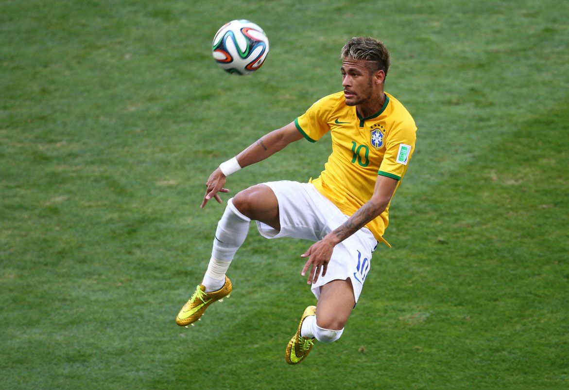 1171x802 Neymar acrobatic bicycle kick for Brazil, in the FIFA World Cup 2014. Neymar Jr and Santos