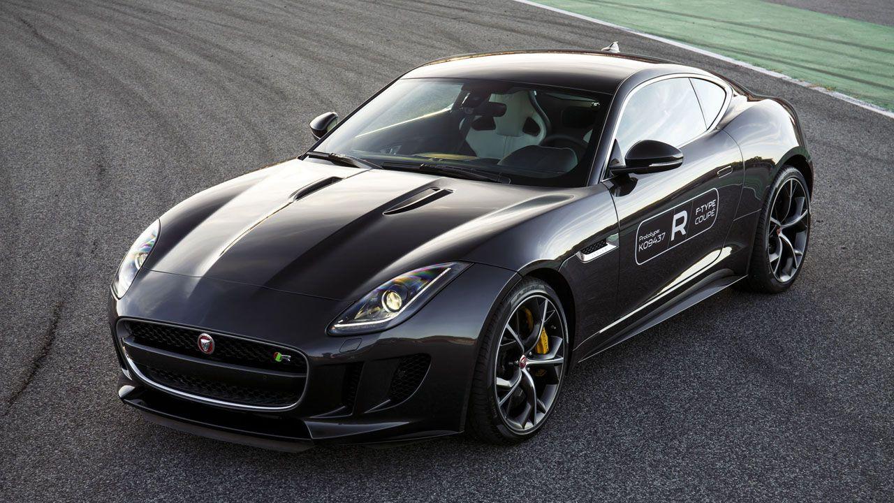 Jaguar f Type черный обои