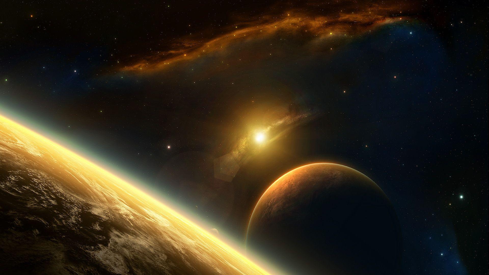 1920x1080 Desktop Background Planets. Planets Wallpaper HD, Sci Fi Planets Wallpaper And Planets Wallpaper