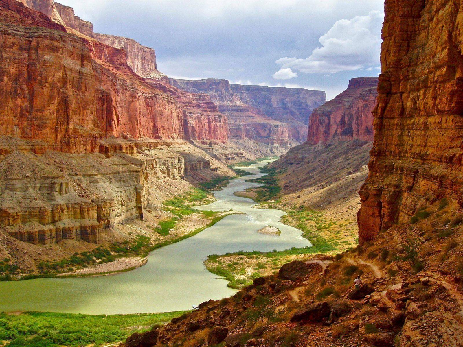 1600x1200 Grand Canyon National Park The Colorado River Desktop Wallpaper HD 2560x1600 :