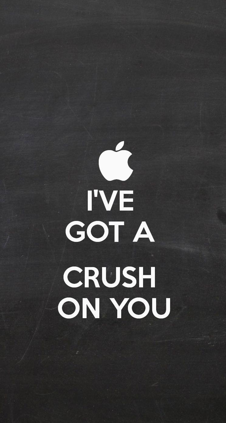 744x1392 Ive Got A Crush Wallpaper