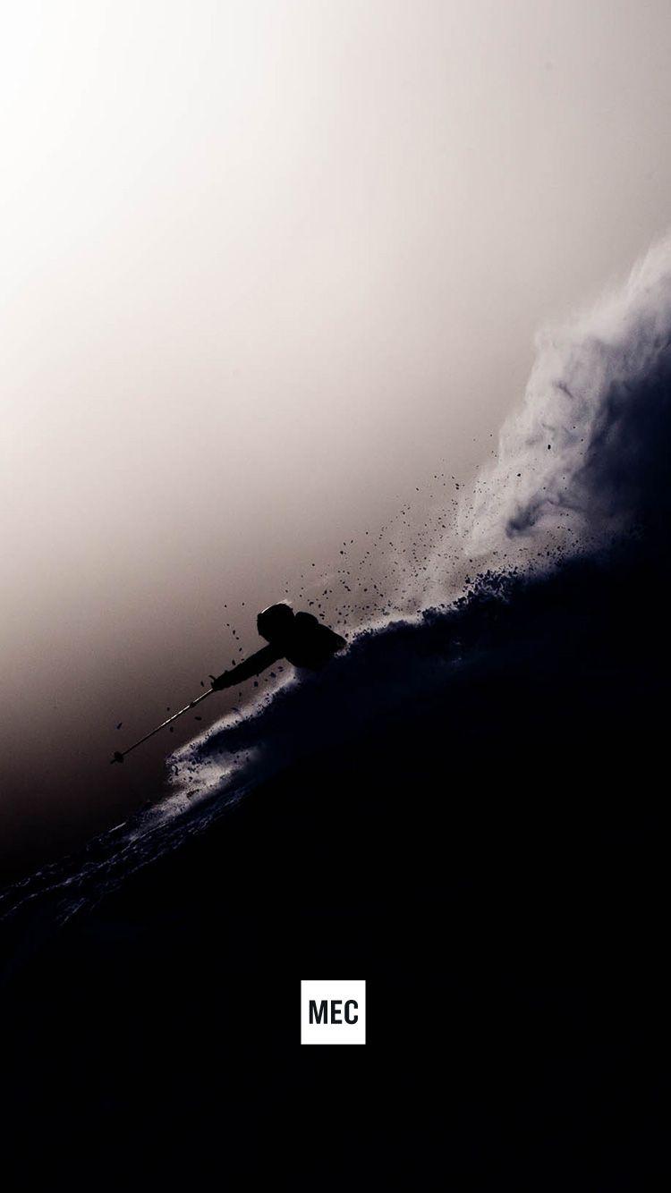 750x1334 A gift for you: ski wallpaper to get you stoked for winter