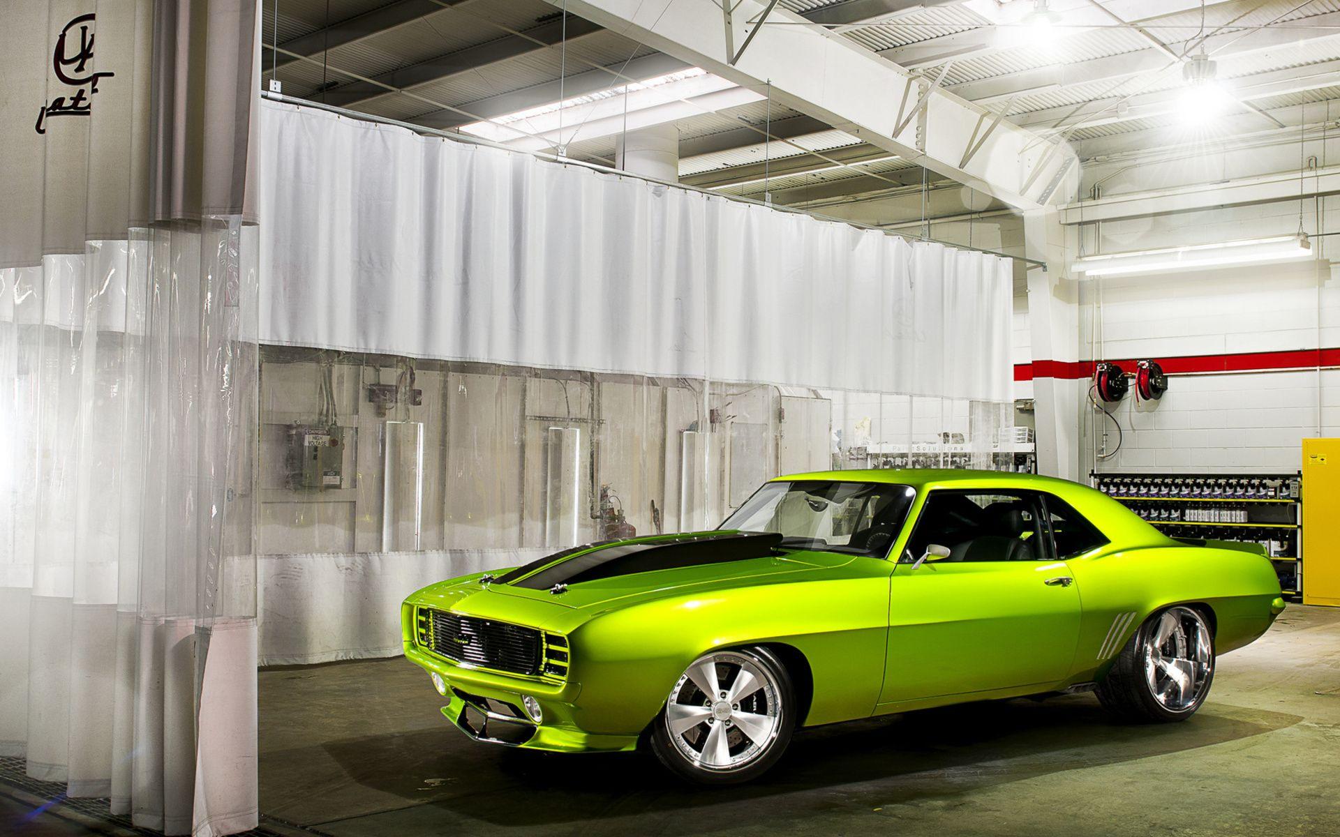 1920x1200 Vehicles Cars Chevy Chevrolet Camaro Hot Rods Muscle Cars Classic