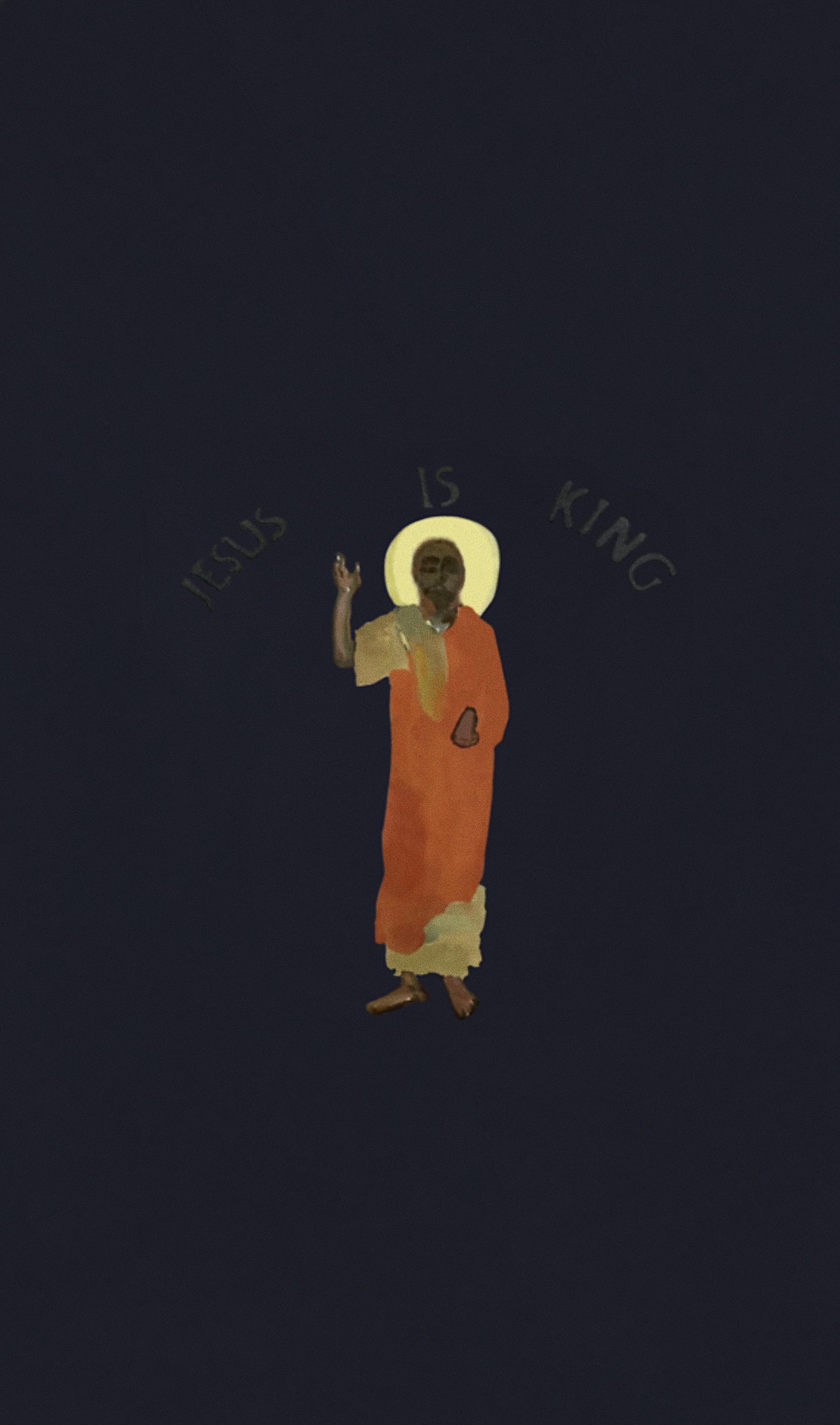 2250x3816 So, I made a quick wallpaper of Jesus is King for you guys, enjoy!