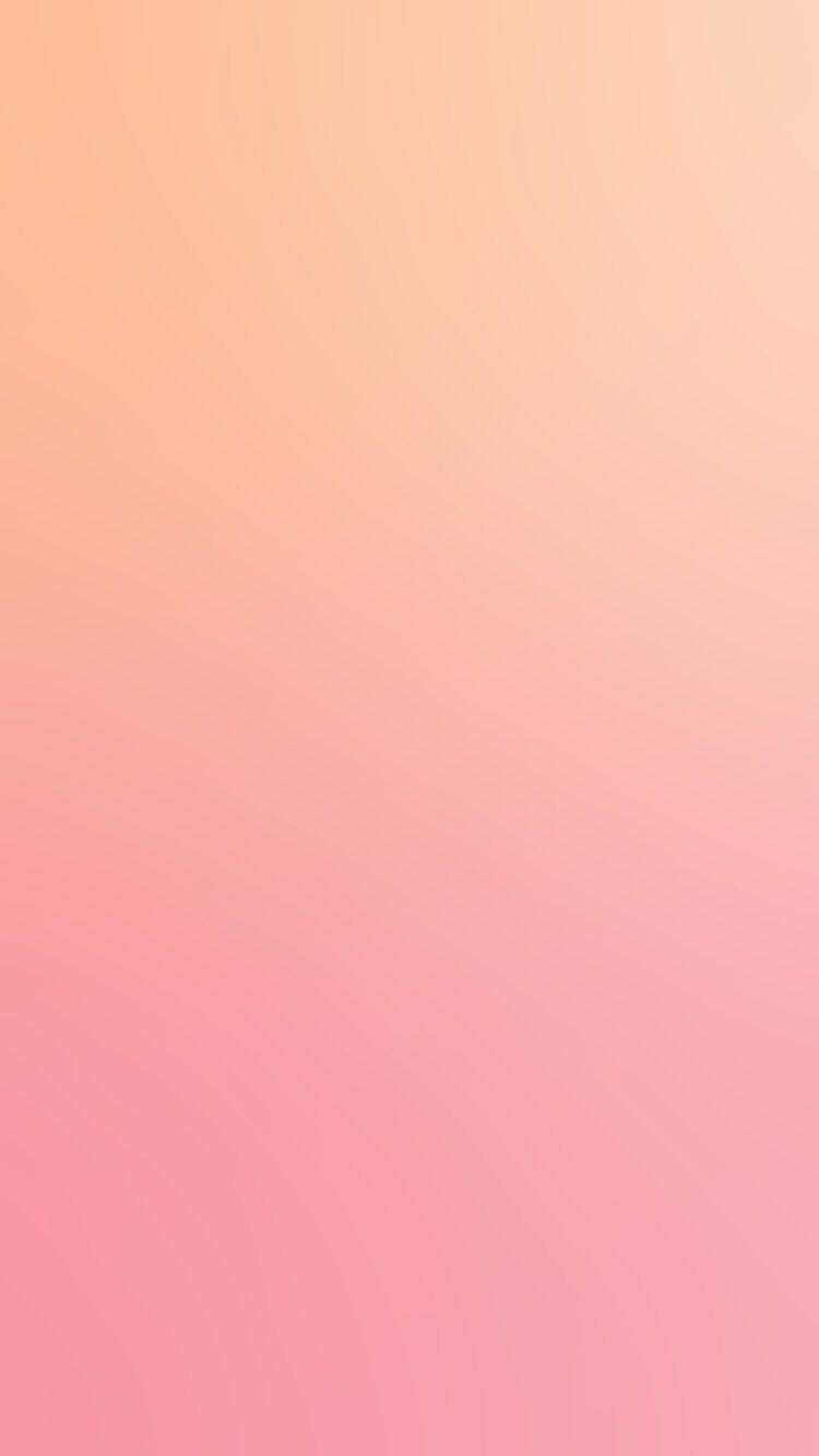750x1334 iPhone 6 wallpaper. pink peach soft pastel blur gradation