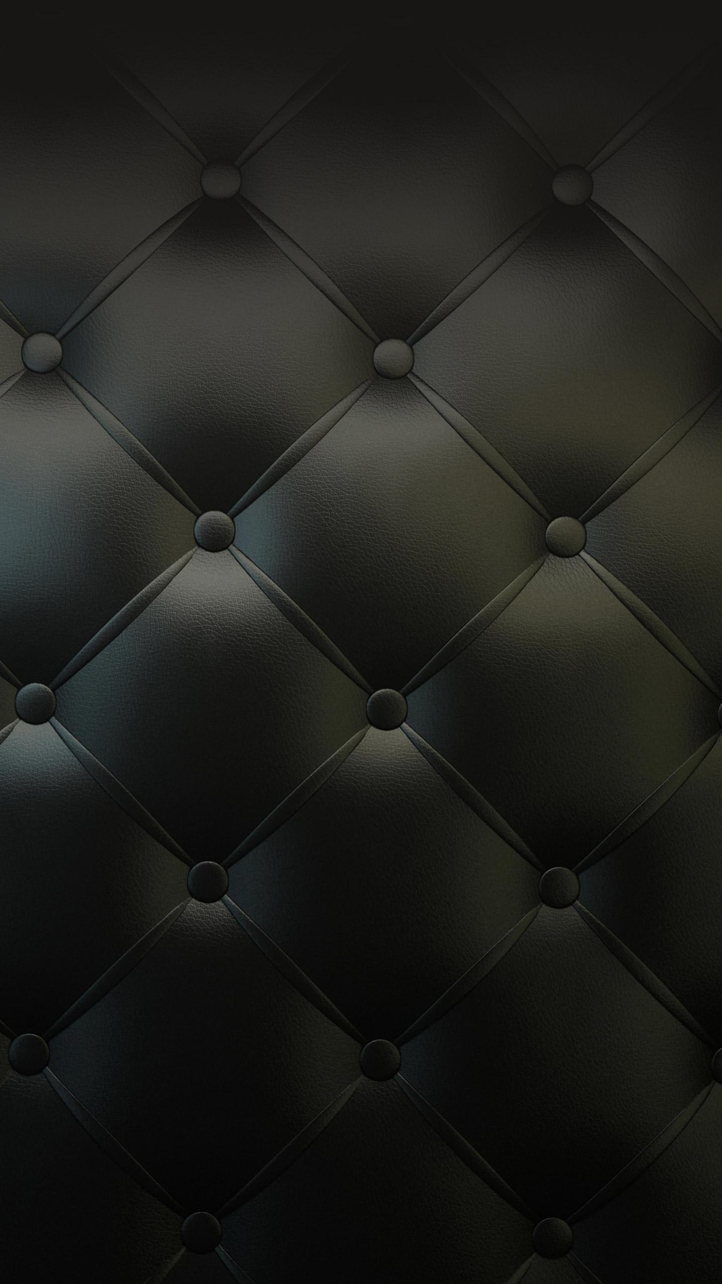 1440x2560 Black Leather Wallpaper (1440x2560 px)