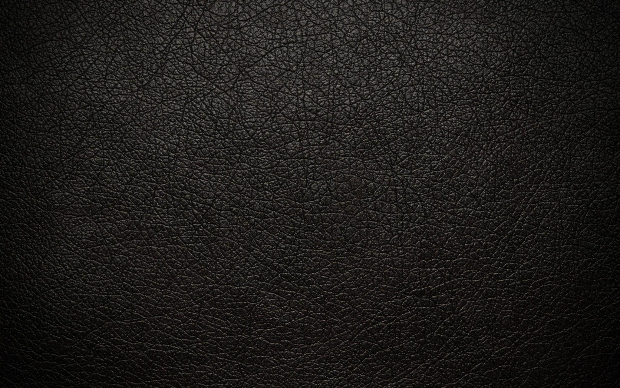 2048x1280 Black Leather Wallpaper HD