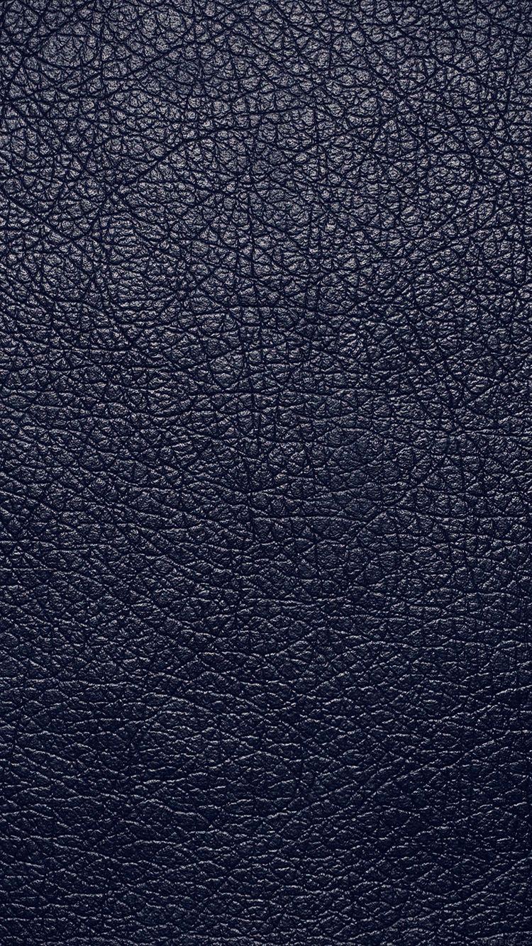 750x1334 iPhone 6 Wallpaper skin blue dark leather pattern