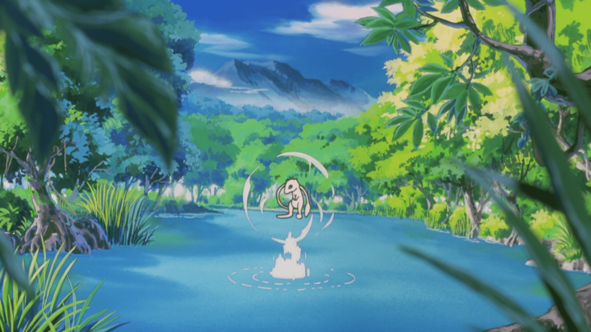 1920x1080 1920x1080 Mew (Pokémon) wallpaper. Mocah.org HD Desktop Wallpaper