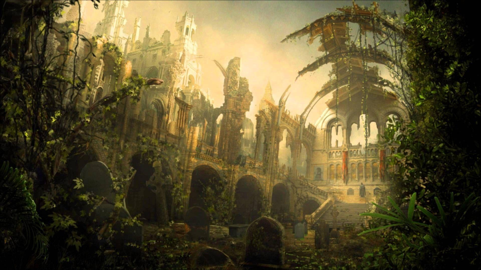 1920x1080 Numenor. Fond écran gratuit, Fond ecran, Paysage fantastique