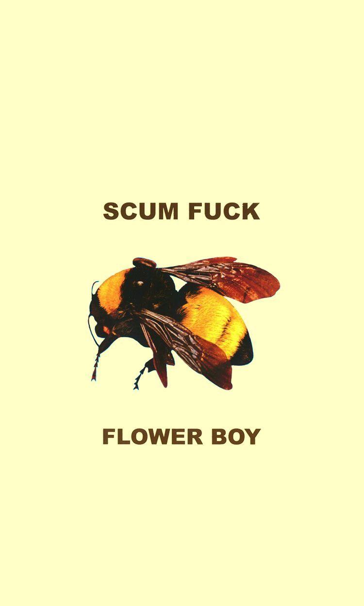 750x1250 Scum Fuck Flower Boy HD Wallpaper