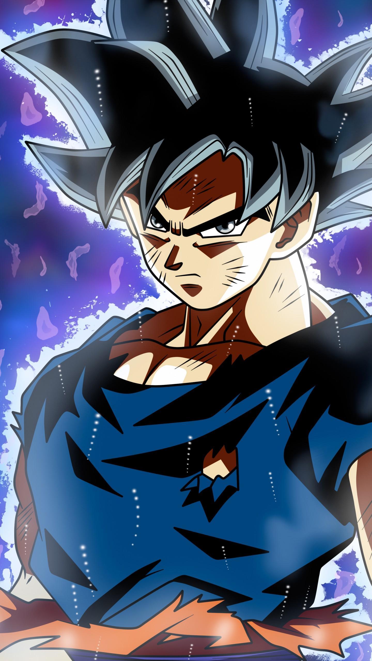 1440x2560 Ultra Instinct Dragonball Wallpaper iPhone