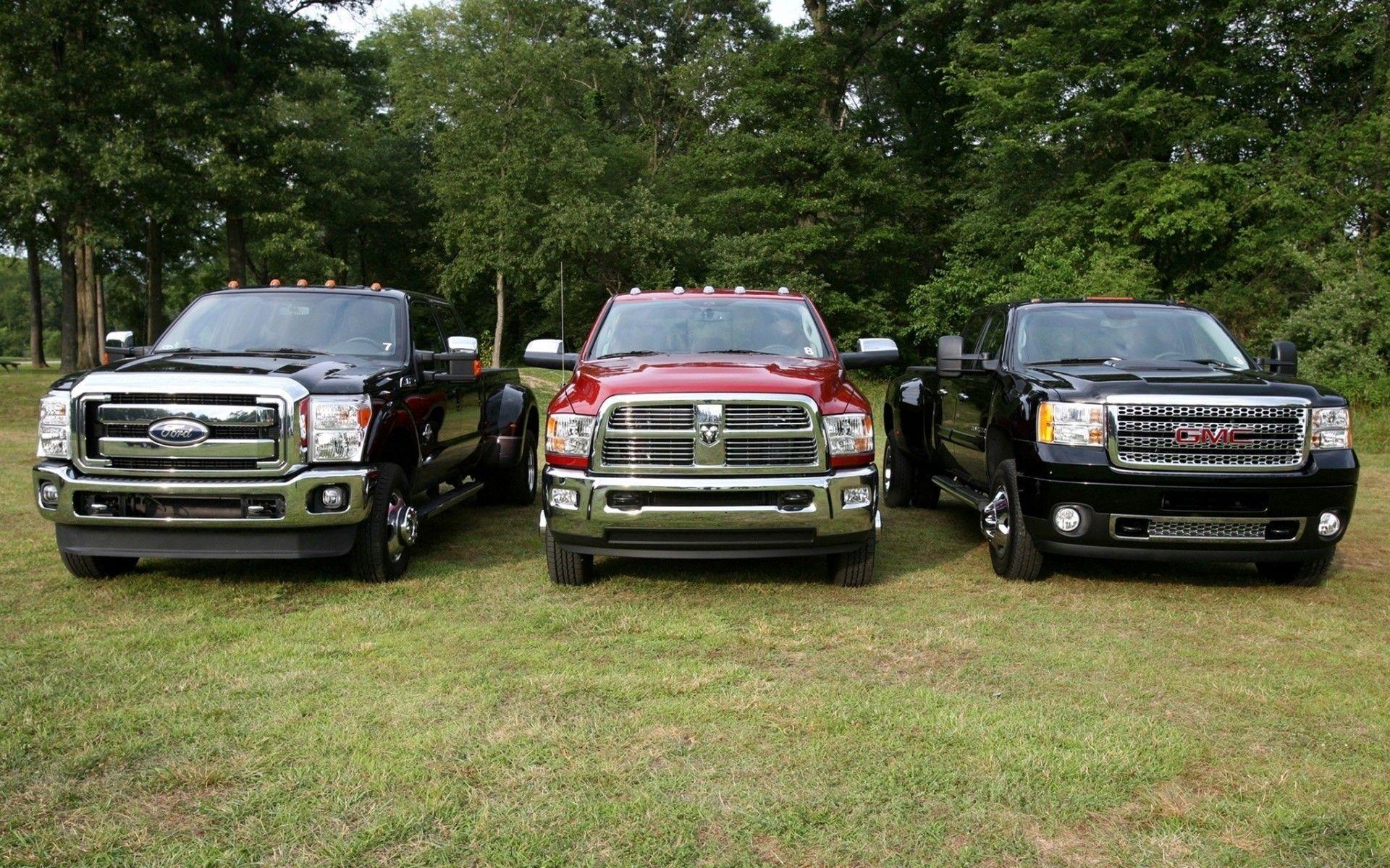 1920x1200 Cars ford gmc dodge ram pickup trucks wallpaper