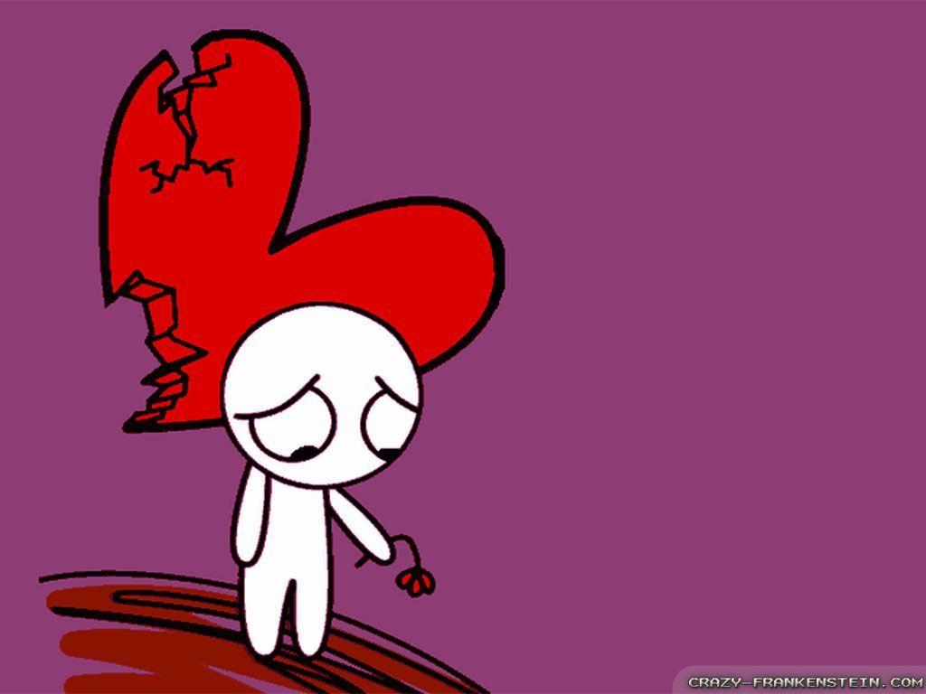 1024x768 Heart Broken Wallpaper