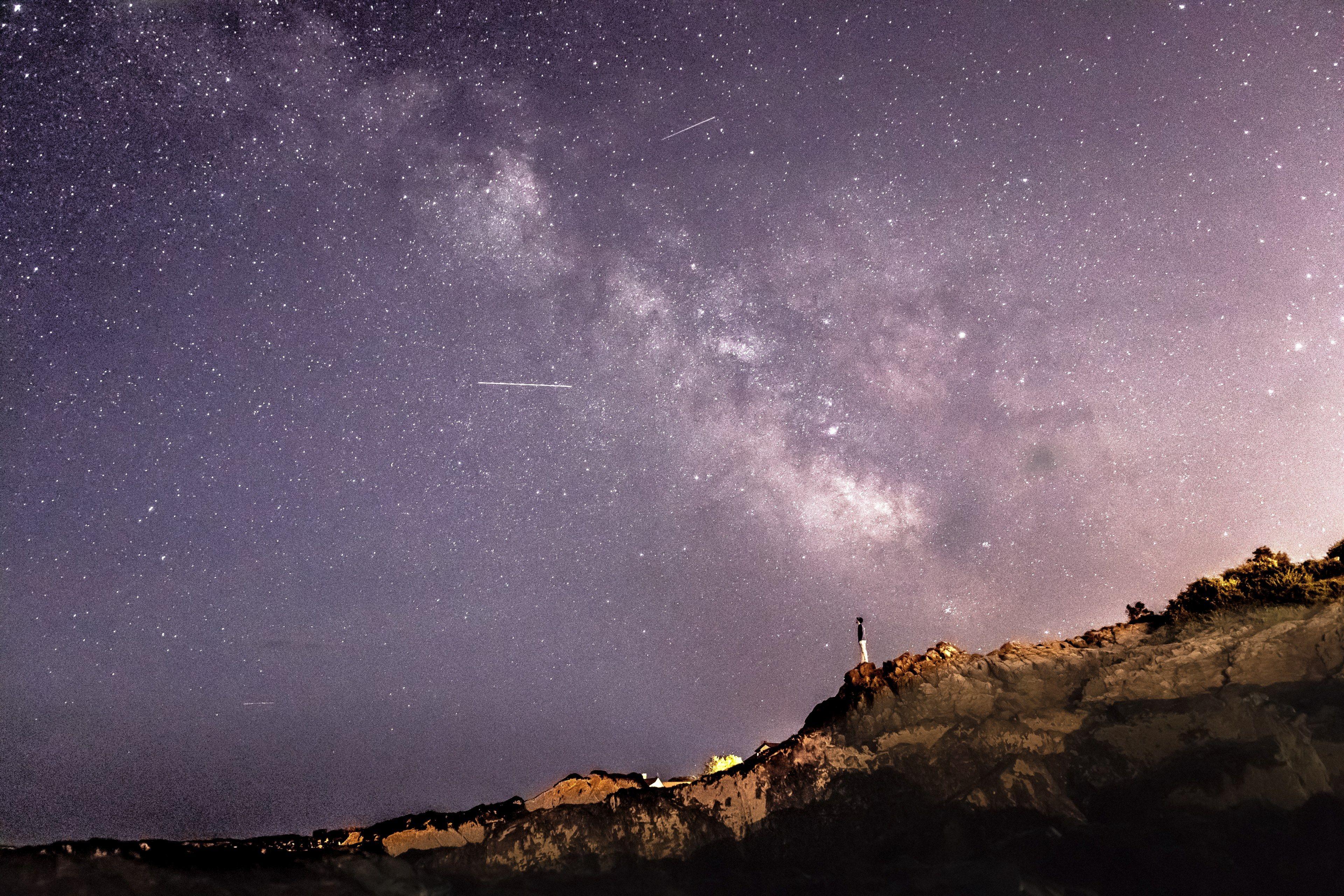 3840x2560 Wallpaper / milkyway in maine 4k wallpaper