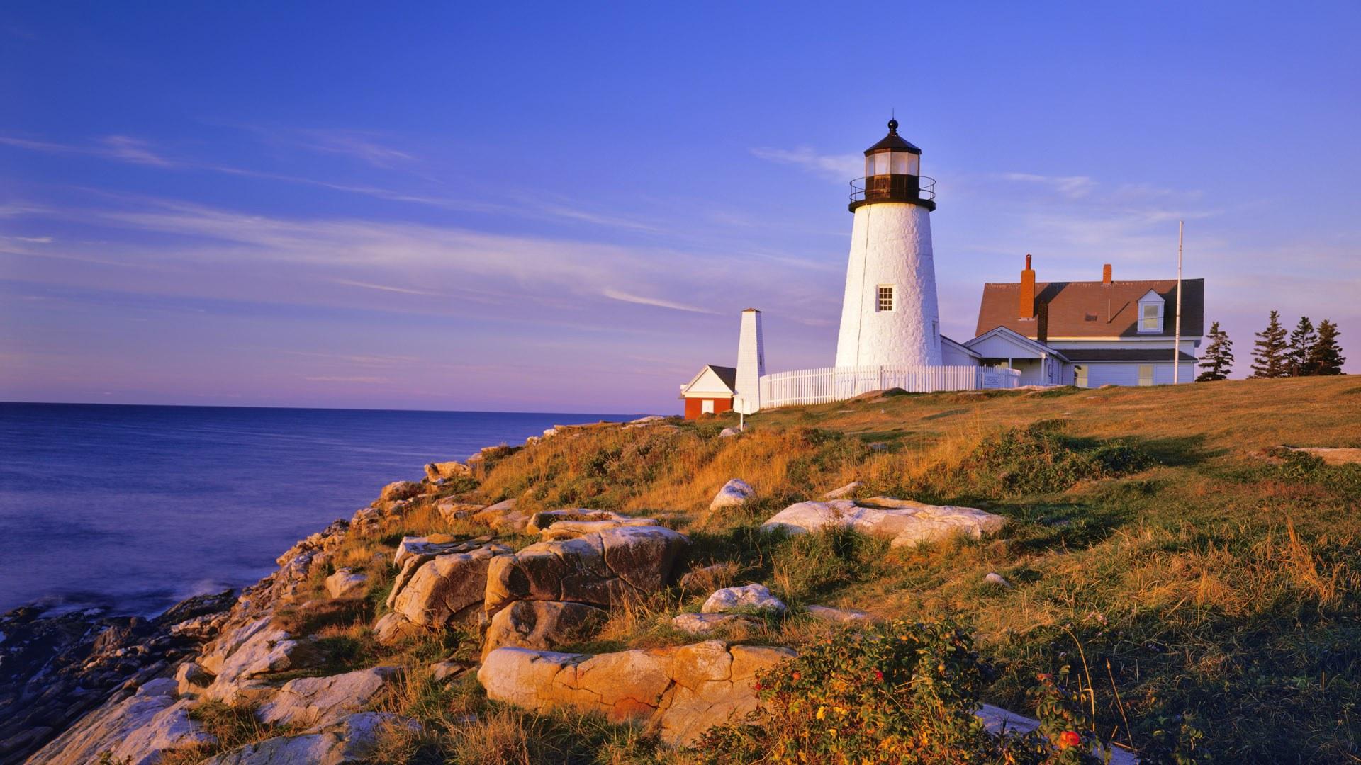 1920x1080 4K Lighthouse Wallpaper