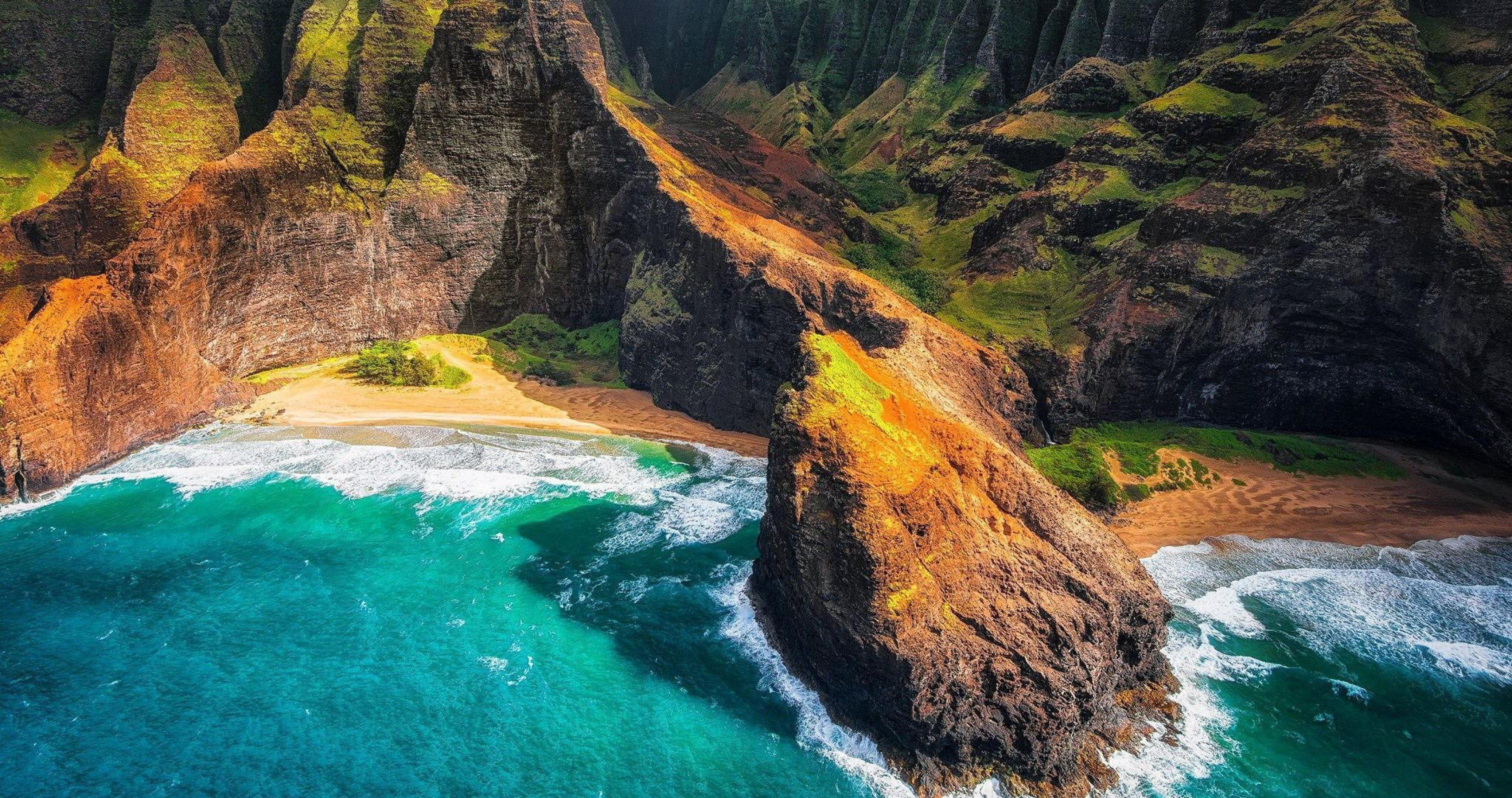 4096x2160 island hawaii ocean 4k ultra HD wallpaper High quality walls