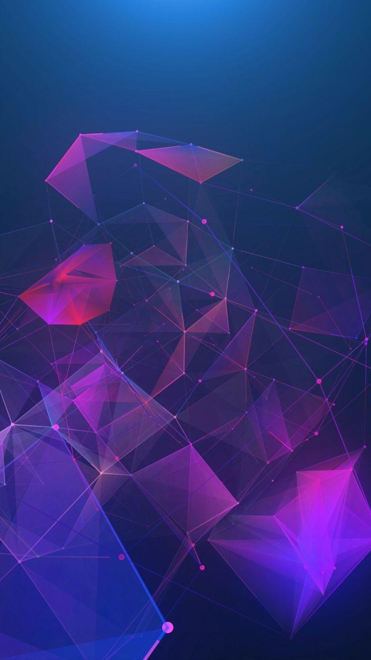 736x1308 Colorful Abstract iPhone Xs Max Wallpaper