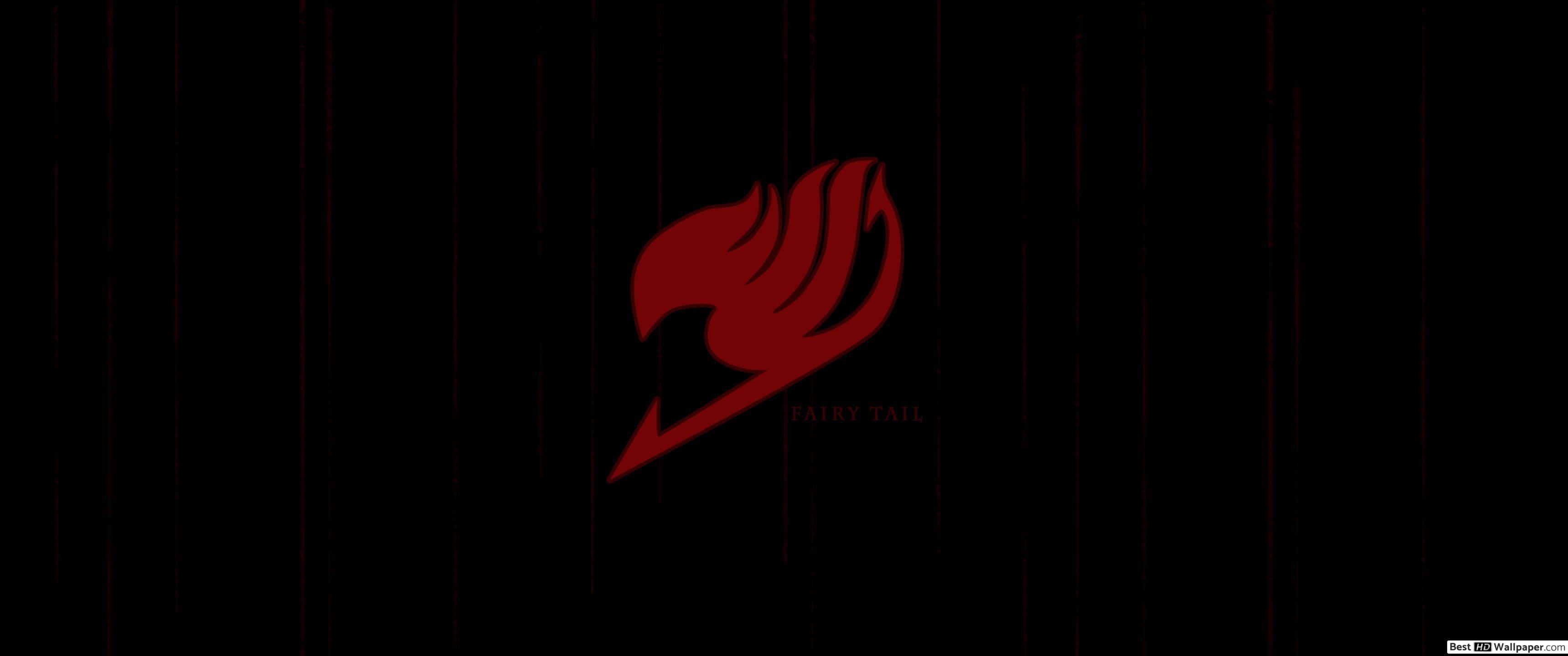3440x1440 Manga fairy tail logo HD wallpaper download