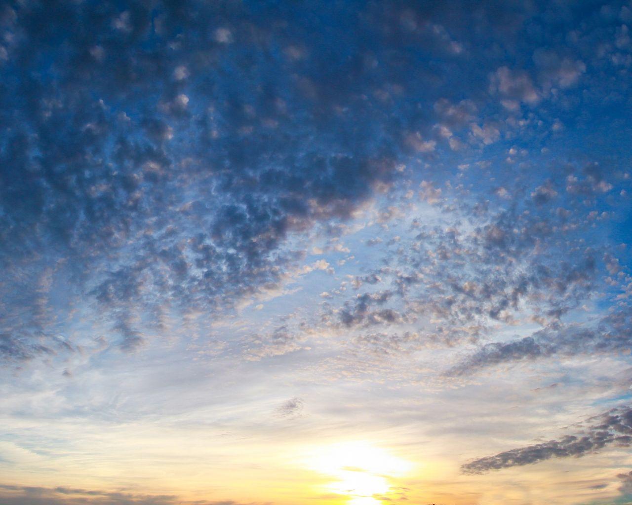 1280x1024 Free download sunset high resolution large wallpaper blue gold clouds [8339x3549] for your Desktop, Mobile & Tablet. Explore Wallpaper Clouds Sky. Blue Sky and Clouds Wallpaper, Clouds