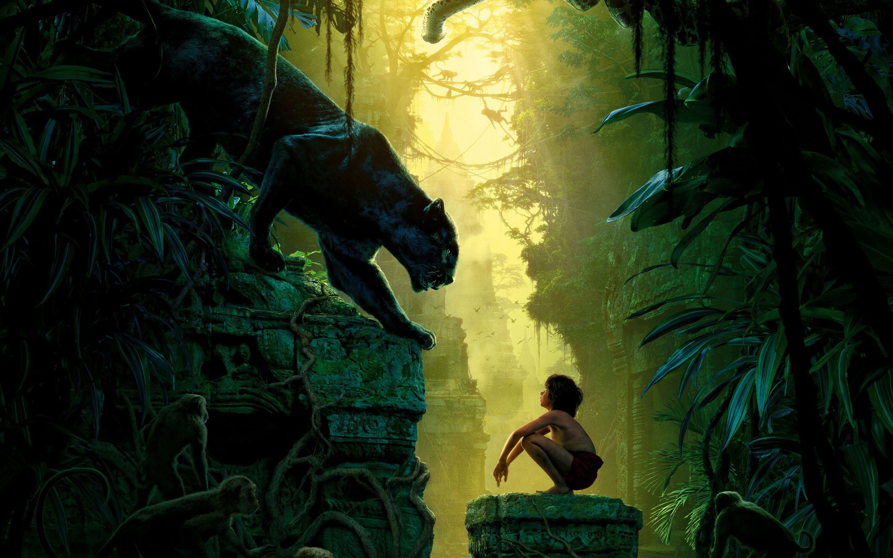 2880x1800 The Jungle Book 2016 Movie Wallpaper HD Wallpaper Pradesh Jungle HD Wallpaper