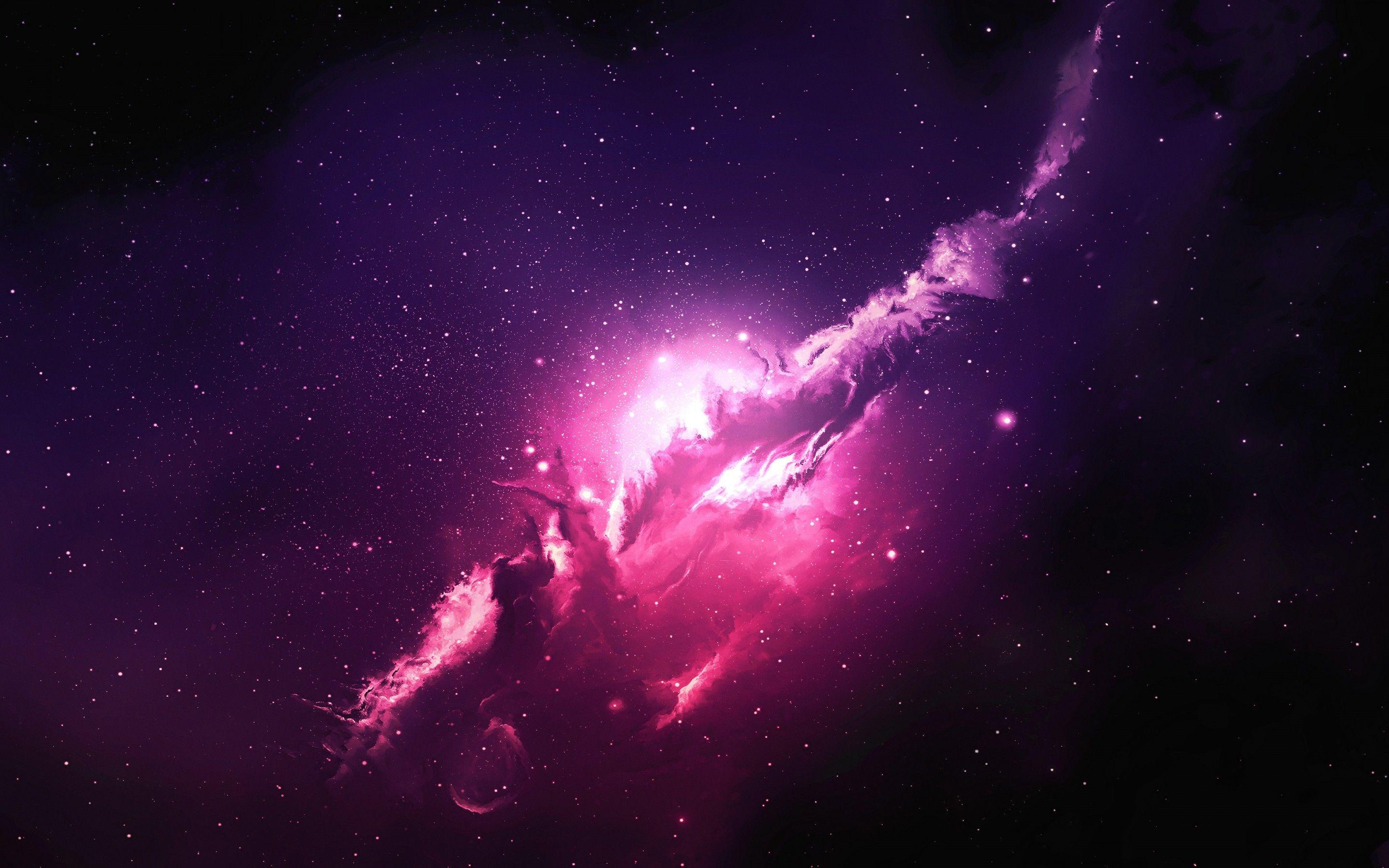 2880x1800 Wallpaper Nebula, Pink, Galaxy, Stars, 4K, Space,. Wallpaper for iPhone, Android, Mobile and Desktop
