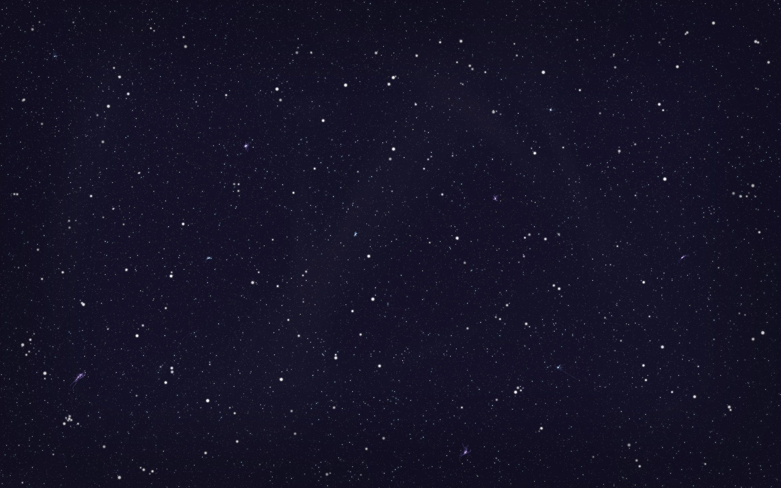 2560x1600 Night Stars wallpaper. Night Stars. Aesthetic desktop wallpaper, Star background, Wallpaper space