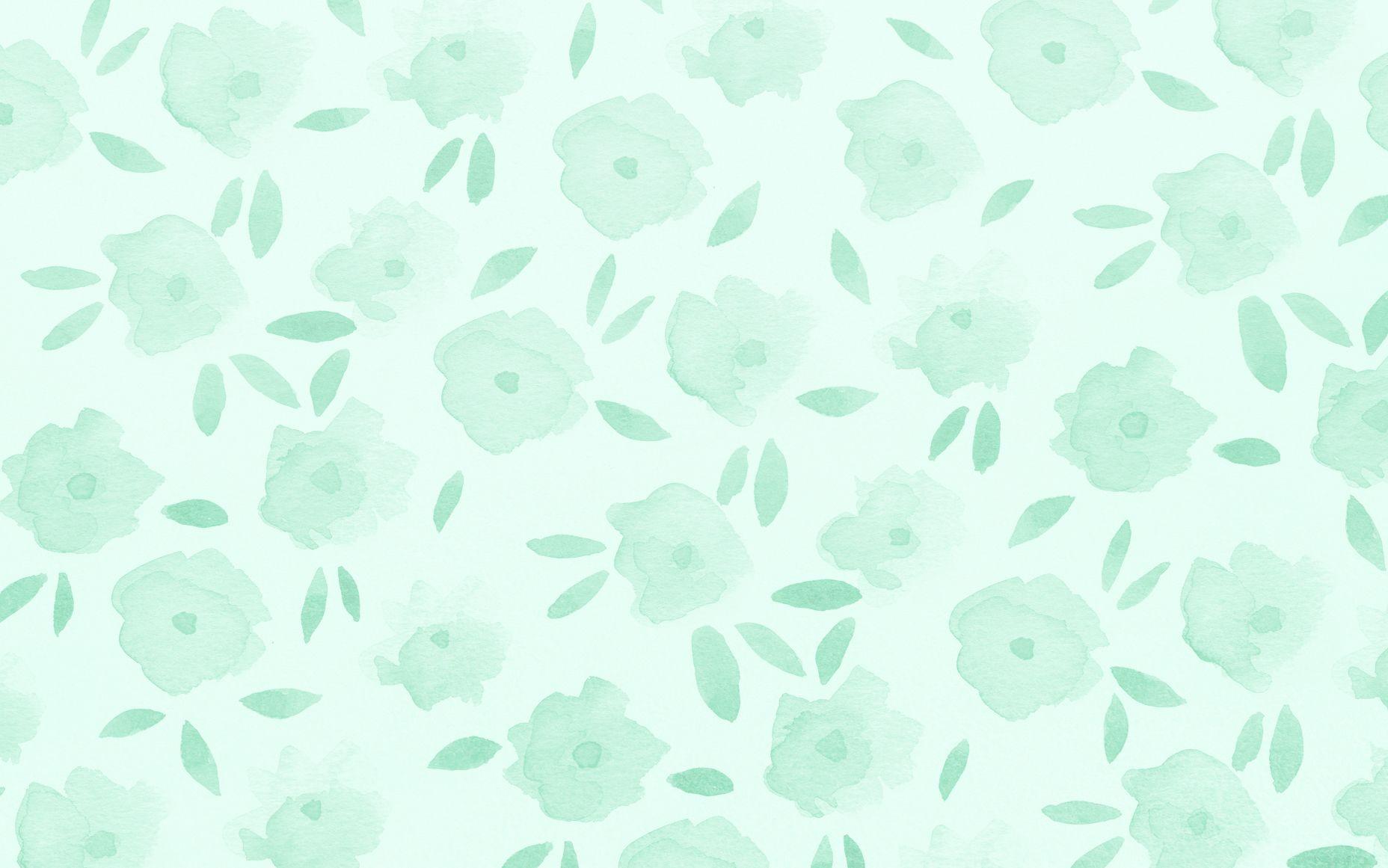 1856x1161 Mint Aesthetic Background Desktop HD Wallpaper
