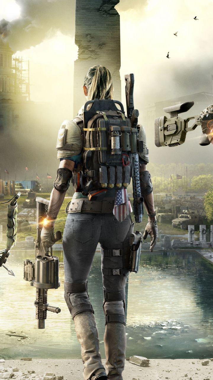 720x1280 Tom Clancy's The Division soldiers, 720x1280 wallpaperk wallpaper for mobile, Gaming wallpaper hd, Tom clancy the division
