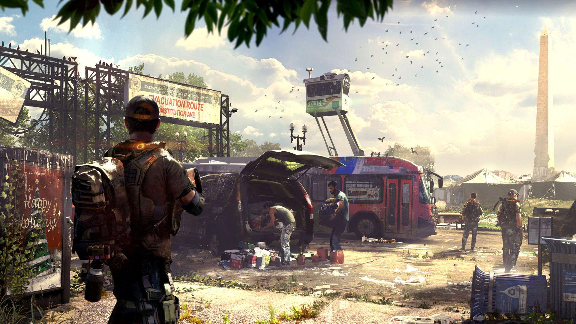 1920x1080 Free The Division 2 Wallpaper in 1920x1080