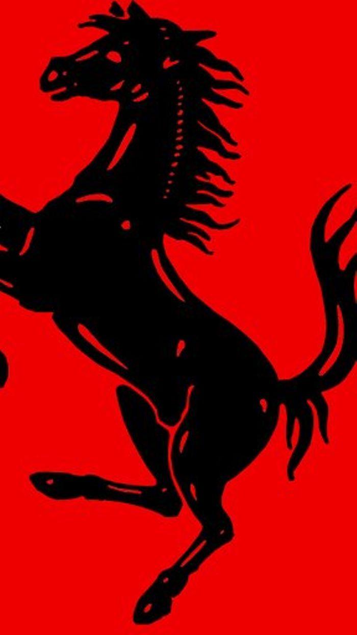 700x1244 Ferrari logo wallpaper