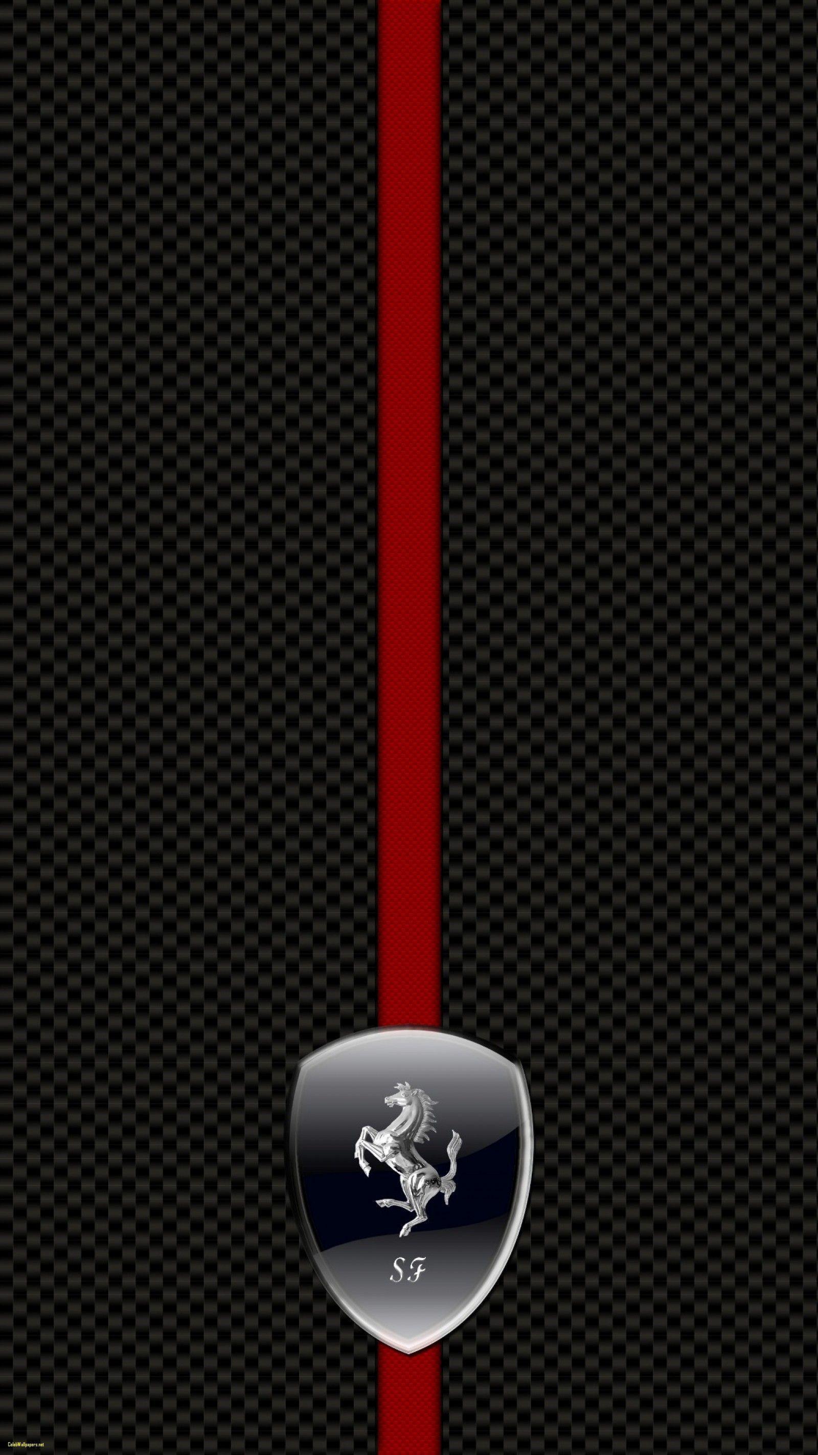 1600x2844 Ferrari Logo iPhone 4k Wallpaper