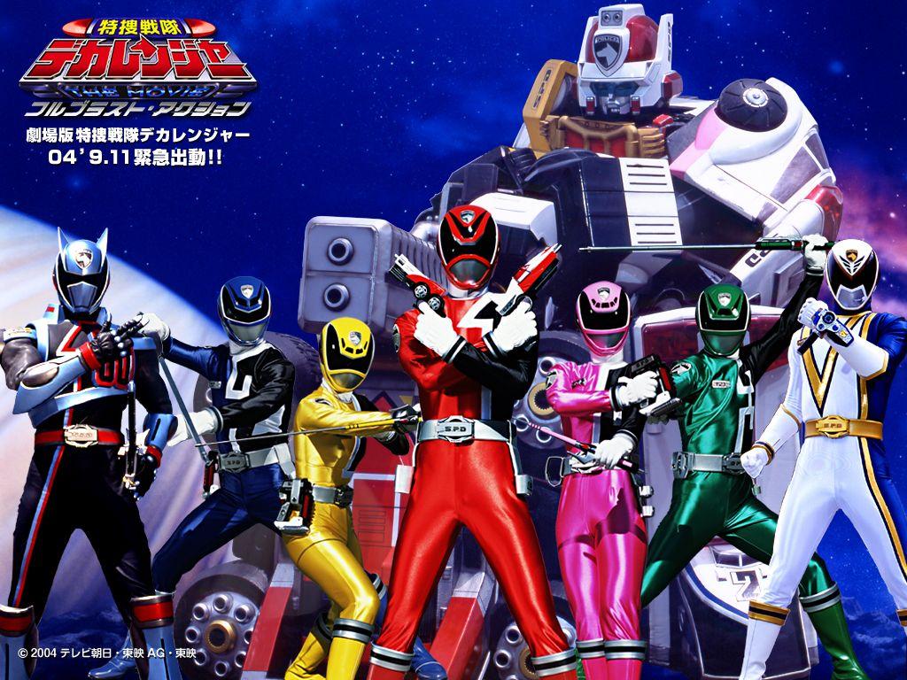 1024x768 Power Rangers S.P.D. Art Community