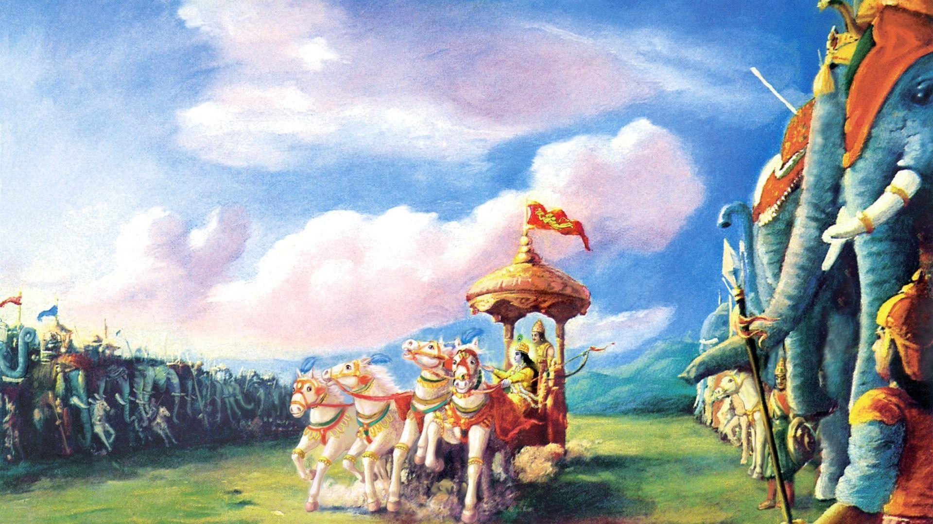 100+ Krishna Arjuna Stock Photos, Pictures & Royalty-Free Images - iStock | Bhagavad  gita