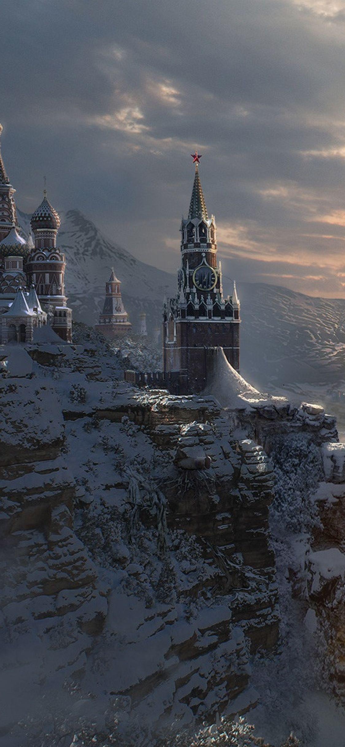 1125x2436 Winter In Russia iPhone XS, iPhone iPhone X Wallpaper, HD City 4K Wallpaper, Image, Photo and Background