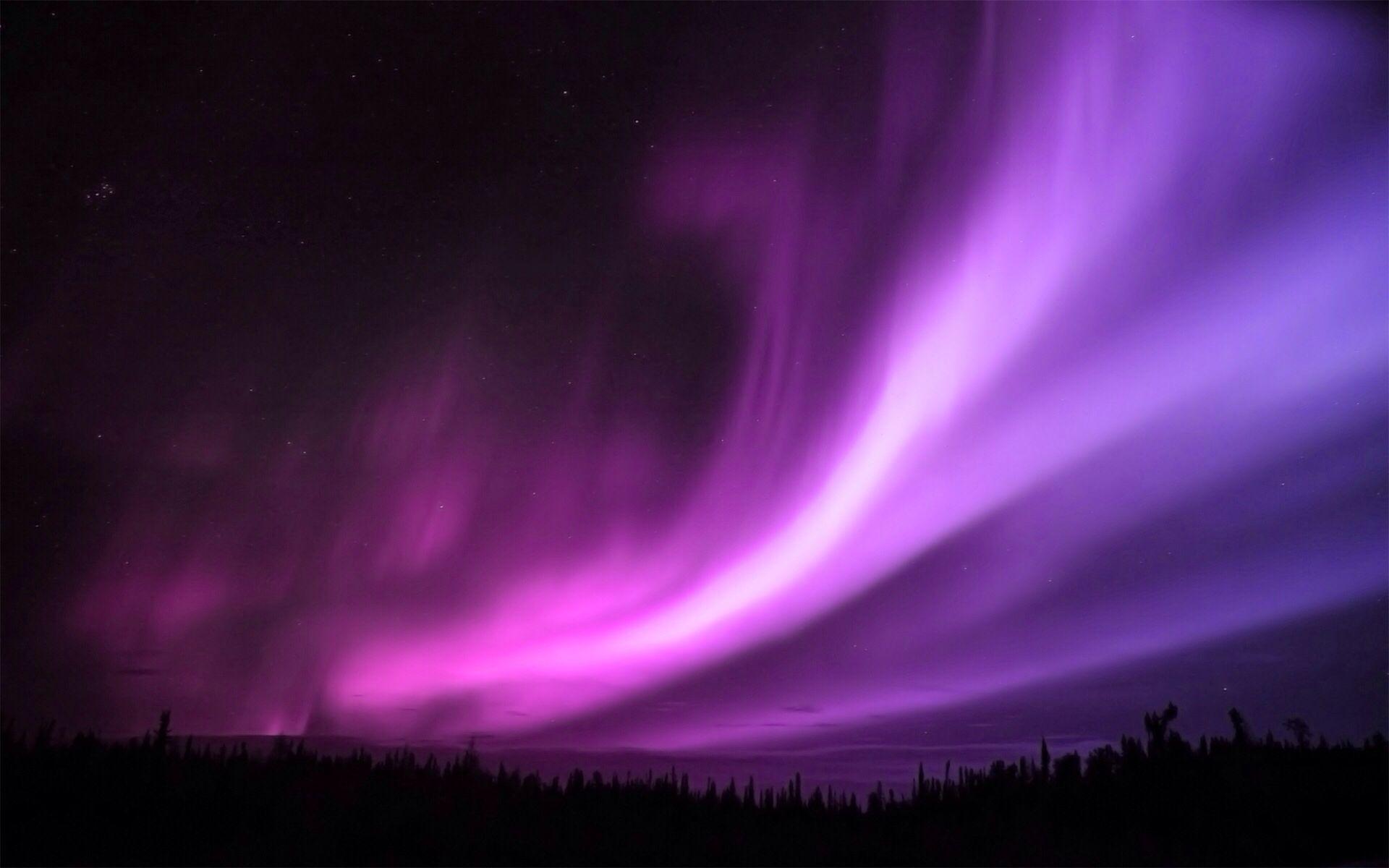 1920x1200 Aurora borealis pink & purple. Aurora boreale, Luci del nord, Natura