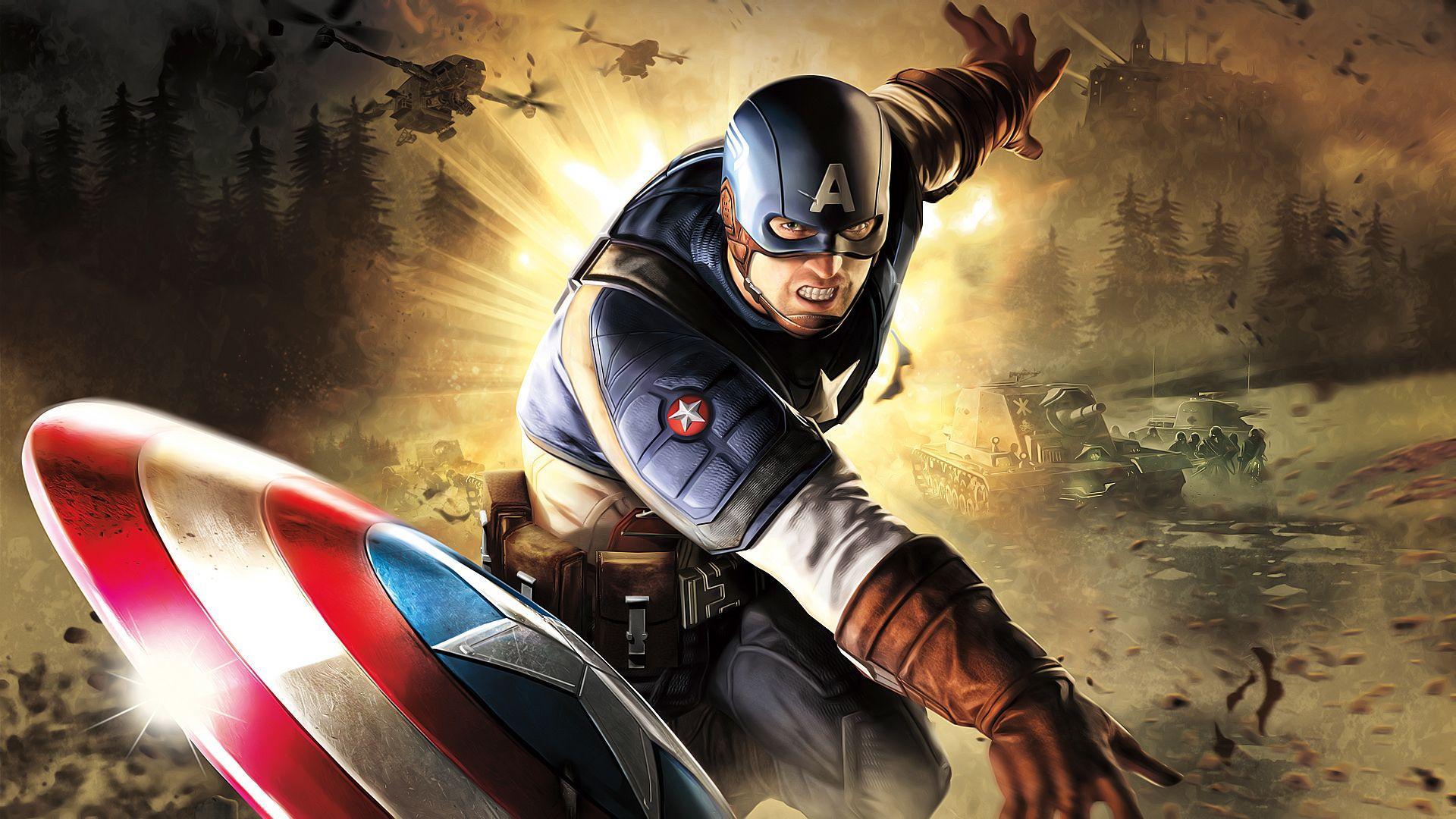 1920x1080 Marvel Captain America Wallpaper