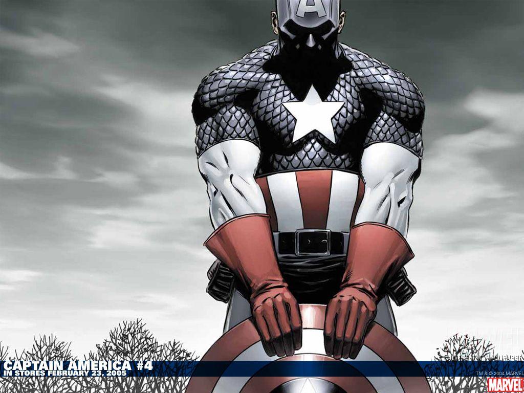 1024x768 Captain America Comic Wallpaper