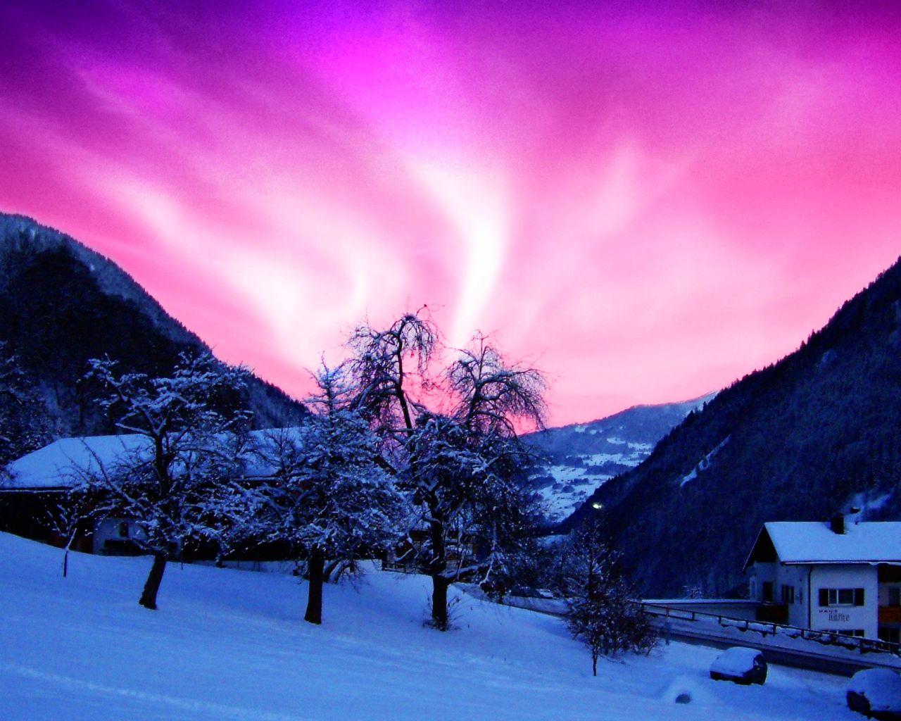 1280x1024 Aurora Borealis