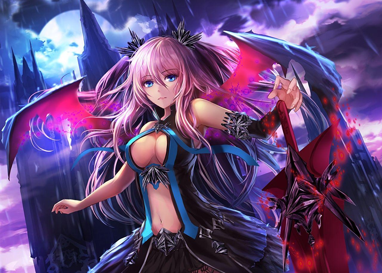 1280x915 Fantasy Anime Demon Girl