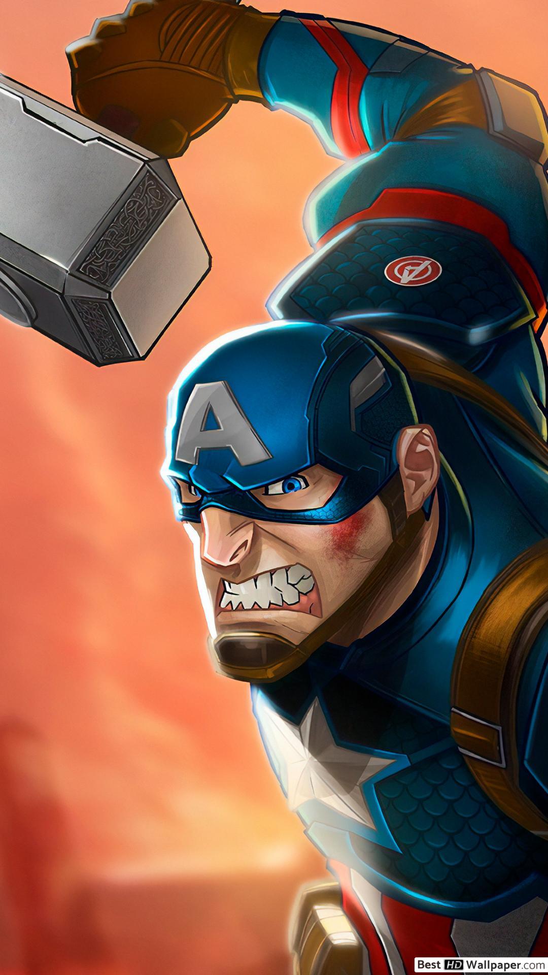 1080x1920 Marvel Comics Superhero America HD wallpaper download