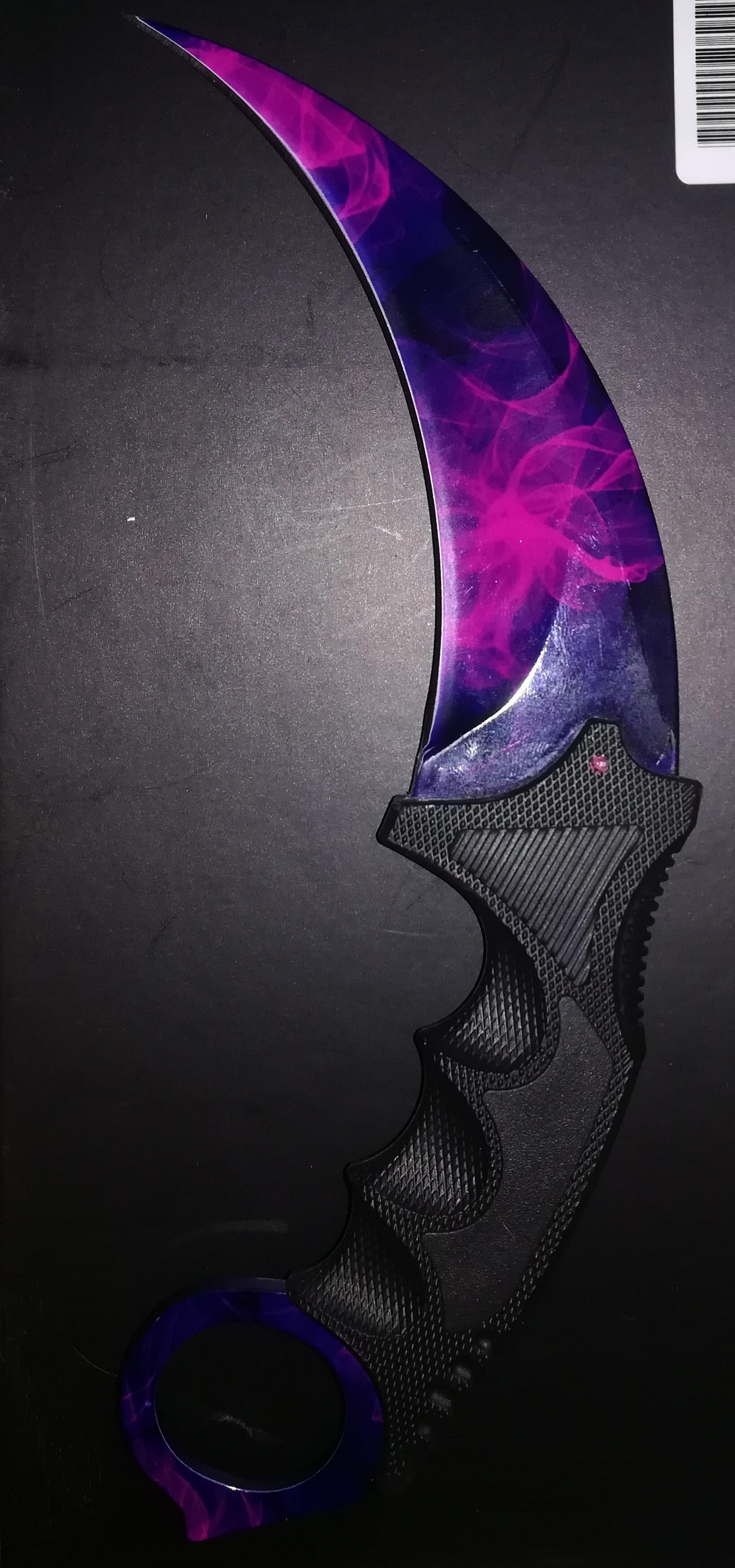 1637x3492 Unboxed my CS:GO knife! Doppler phase 2 (Elemental Knives). Pretty knives, Cool knives, Karambit knife