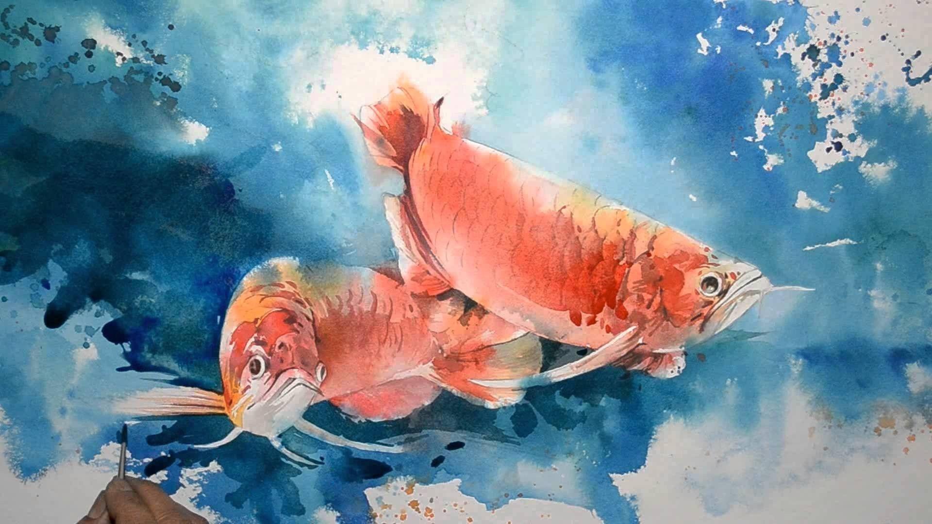 1920x1080 Wallpaper Fish In Water